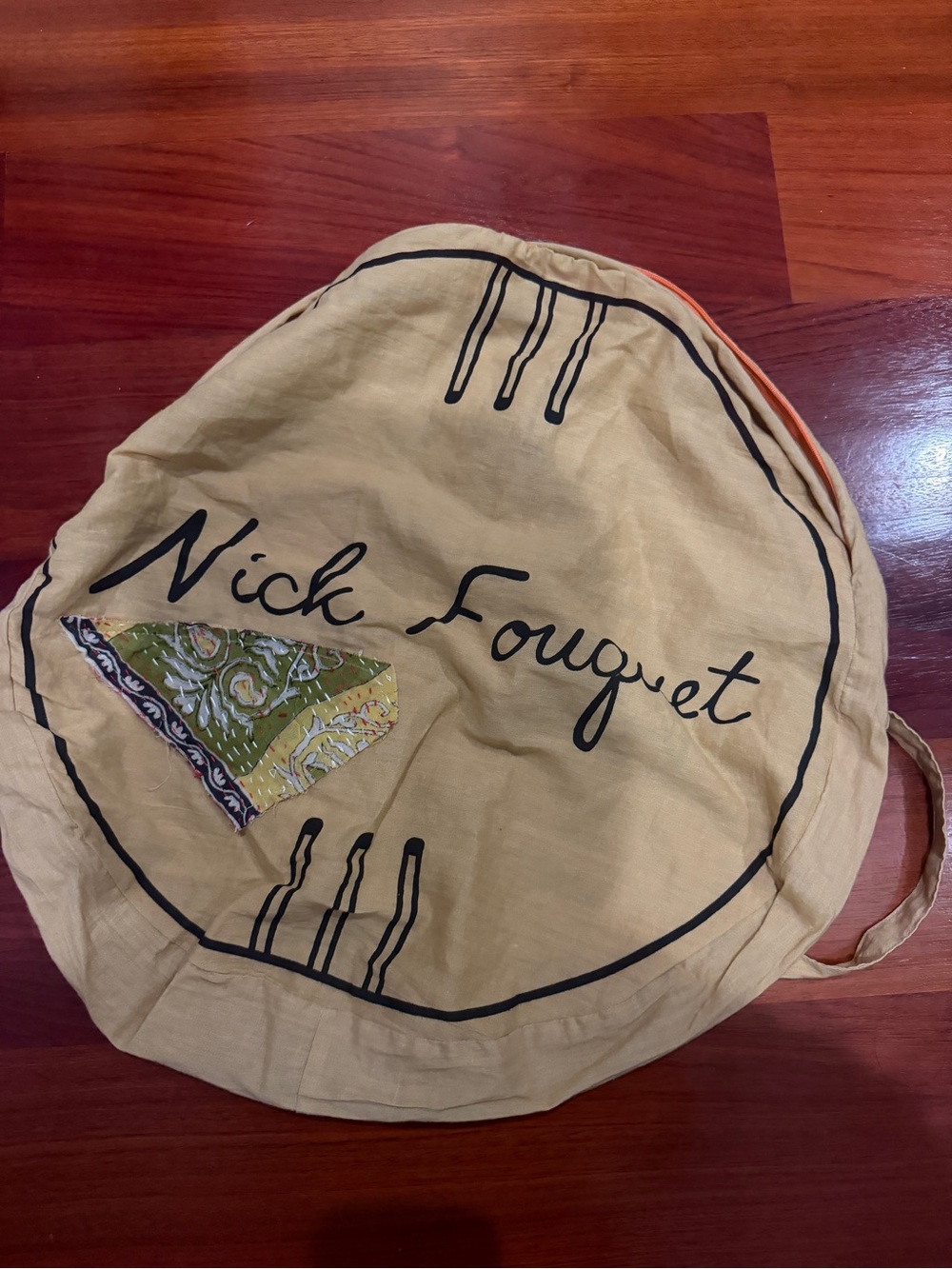 Nick Fouquet Cream Wide-Brim Fedora with Braided Accent - Picture 6 of 6